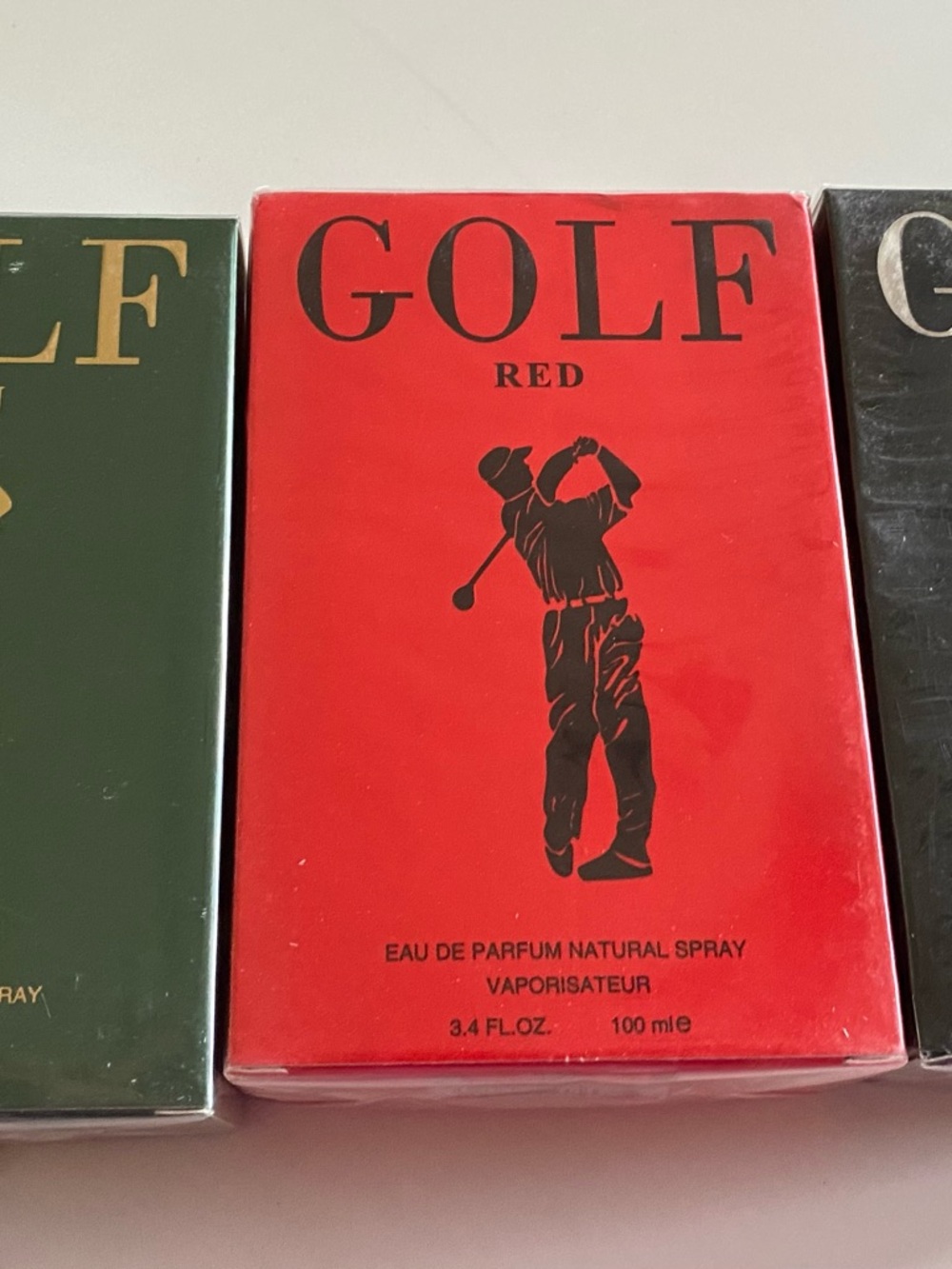 Polo Ralph Lauren cologn Green Black Red Eau de Parfum lot NEW